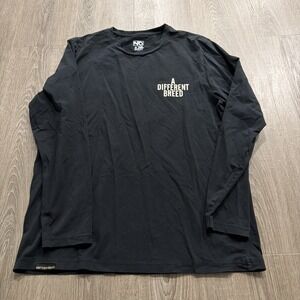 Nfq Long Sleeve Shirt Size Medium A Different Breed Black